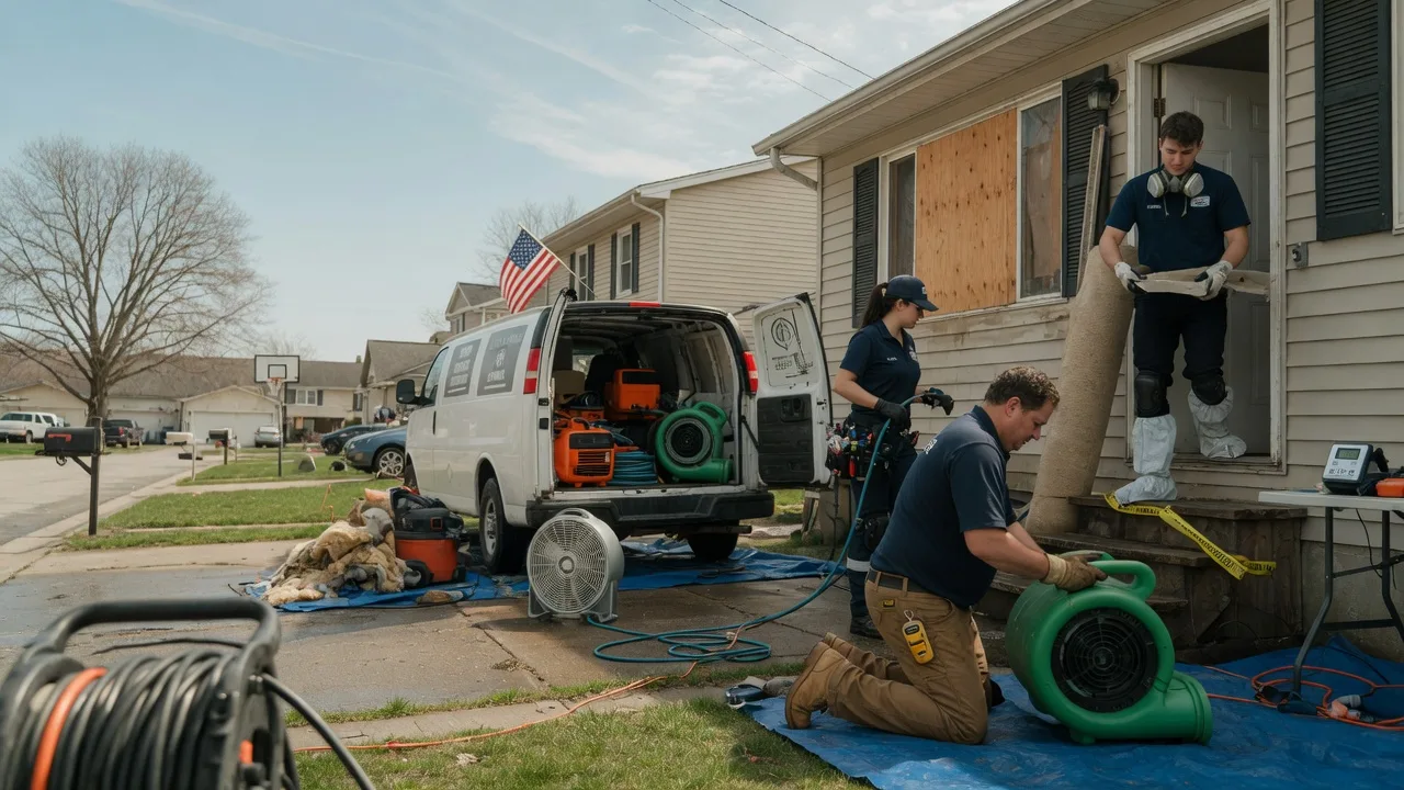 Water Damage Restoration in Cassoday, KS near me